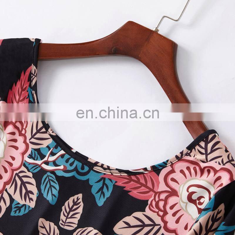 Mother daughter dresses 2019 Vintage Floral Mini Dress Mom and daughter dress Mother and daughter clothes ropa madre e hija