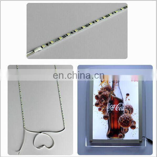 Micro led strip for 4.5w dc24 volt pcb width 4mm smd 7020 led strip