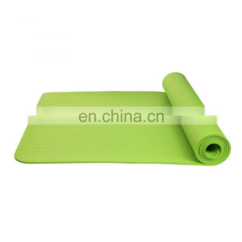 SGS REACH Confirm Non Slip Custom Print ECO PVC TPE CORK RUBBER yoga mat