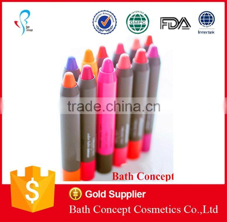 new arrival crayon lipstick high quality matte lipstick