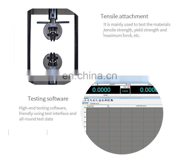 Low price universal digital display compression testing machine for metal shock absorber