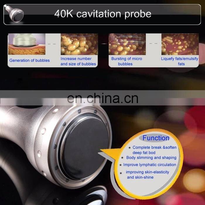 13 in 1 Ultrasonic Lipo suction Skin Rejuvenation 40K Cavitation Slimming Salon Machine
