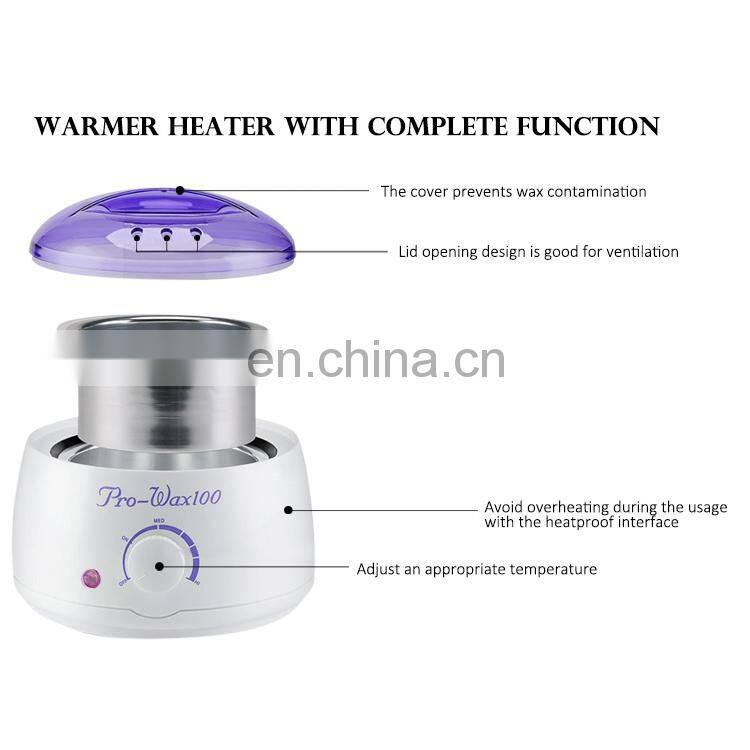 Hair Removal Electric Wax Warmer Machine Heater Hair Removal Sets Waxing Kit For Painless at Home Waxing