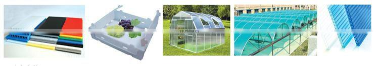 3-30mm thick 1500mm width output 500 kg/h PP/PE/ABS corrugated board production line