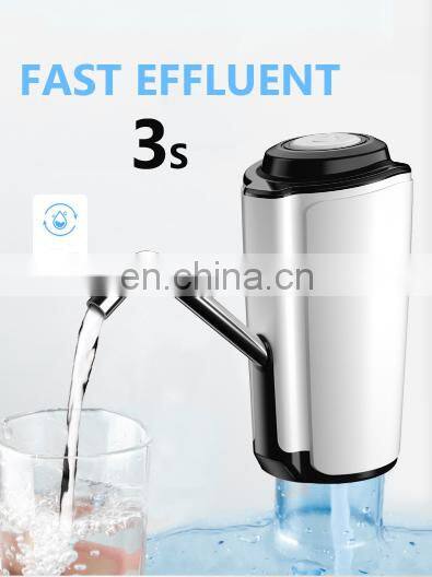 2020 New style  Automatic hot-sell oned-buttom  mini rechargeable portable usb electric cold water dispenser pump