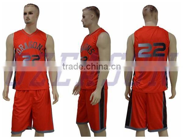 2016 Hot sale customized best basketball jersey design