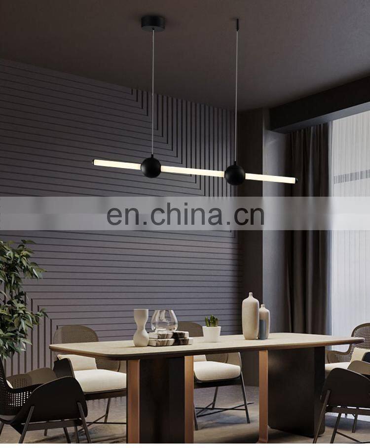 HUAYI Energy Saving Simple Style Living Room Decorative Aluminum Acrylic 14W LED Pendant Light