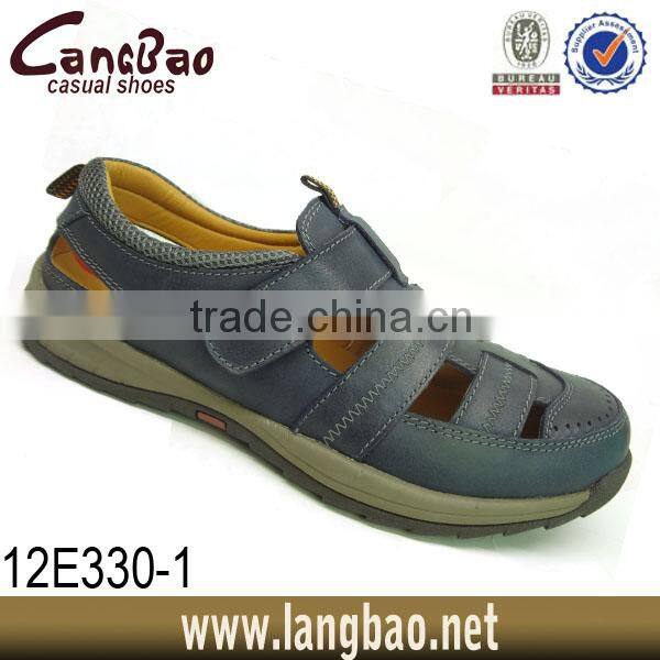 2014 italian mens leather sandals
