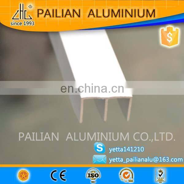 Grade 6000 series t shape extrusion,aluminum t slot profile tile trim,t shaped aluminum extrusion for Dubai market