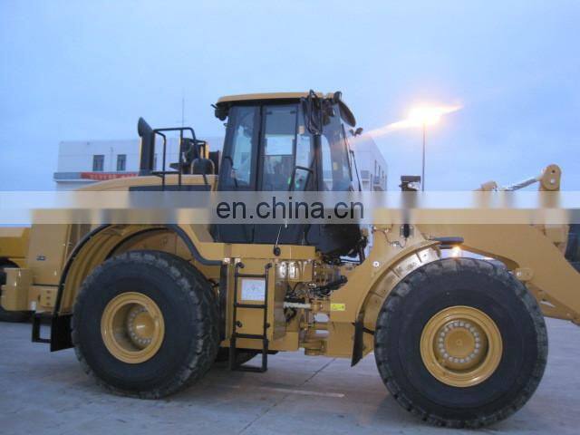 Original 966H wheel loader to the ship, caterpillar 966H loading service on Shanghai port