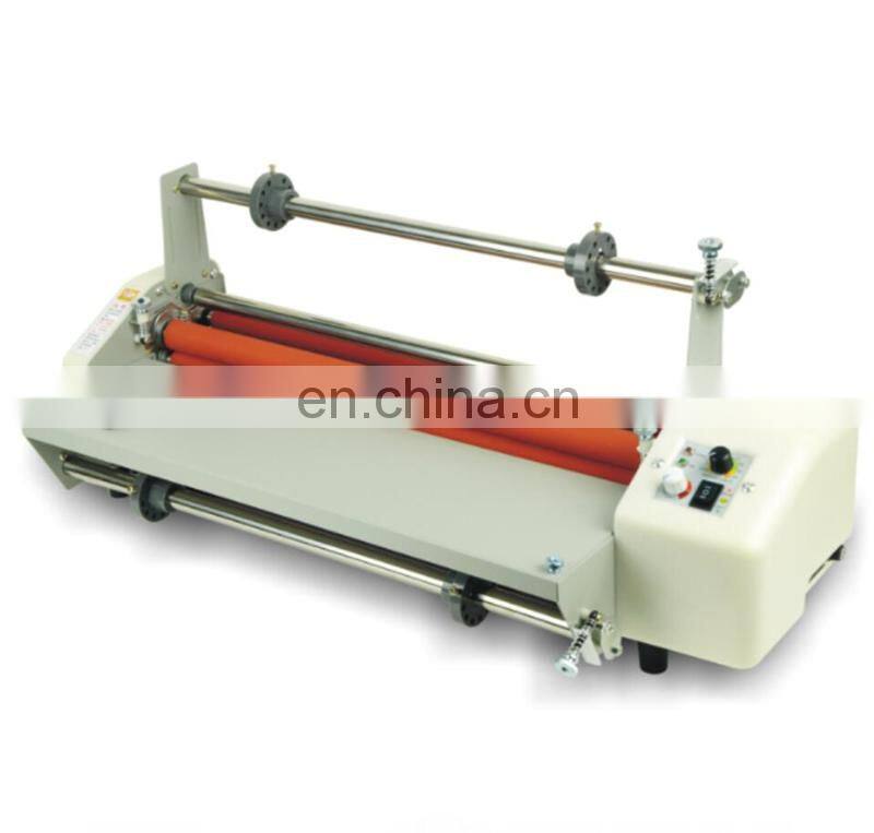 FM8350 Table top office Preglued Plastic film Manual A3 thermal laminating machine, small cold double side laminator