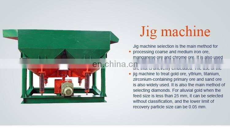 chrome tin lead zinc ore mineral gold jig concentrator