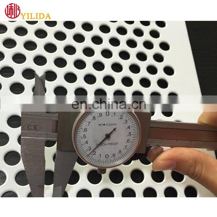 Decorative screen metal aluminum perforated metal panel fireproof ceiling