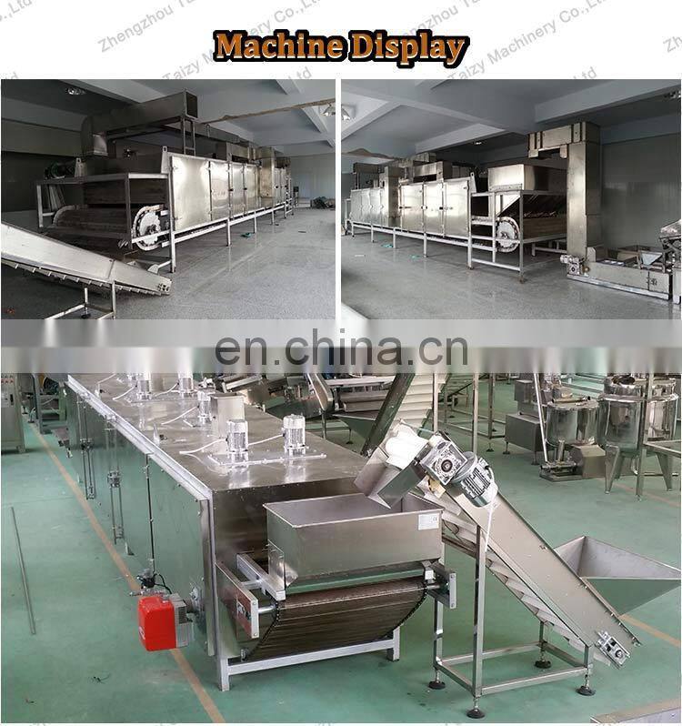 Almond Cocoa Beans Roaster Sunflower seeds Cashew Peanut Roasting Machine