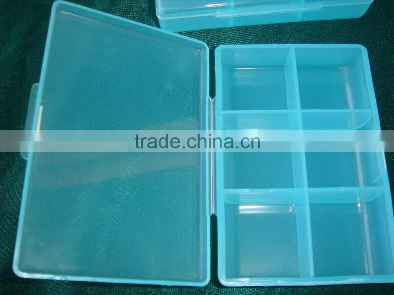 Hot Sales For Promotion 6 Companrtment Japanese Pill Box