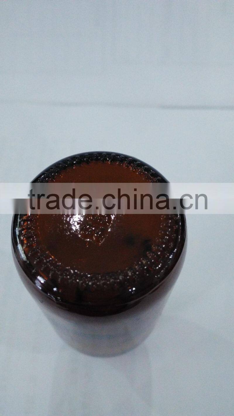 60ml amber glass medicine bottle