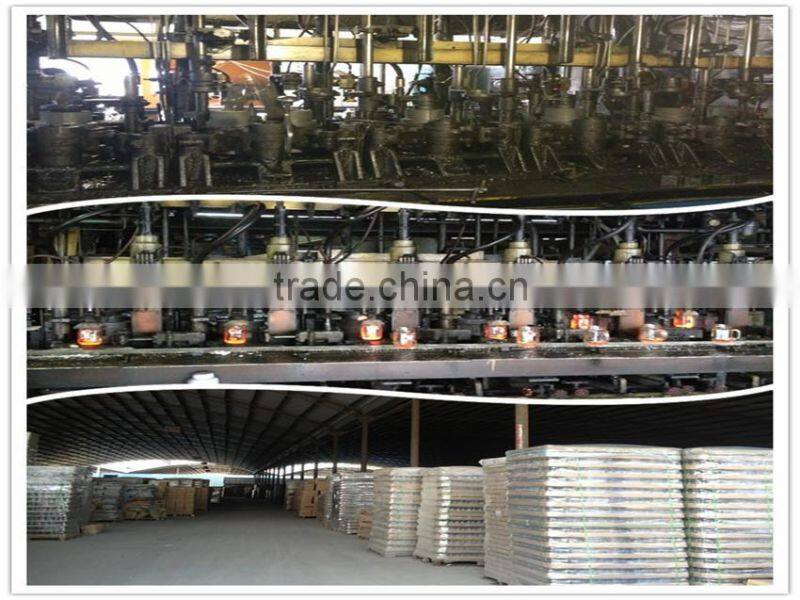 red glass cosmetic jars