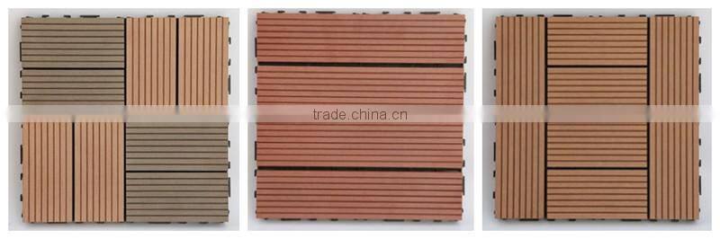 Cheap and good WPC diy decking tiles