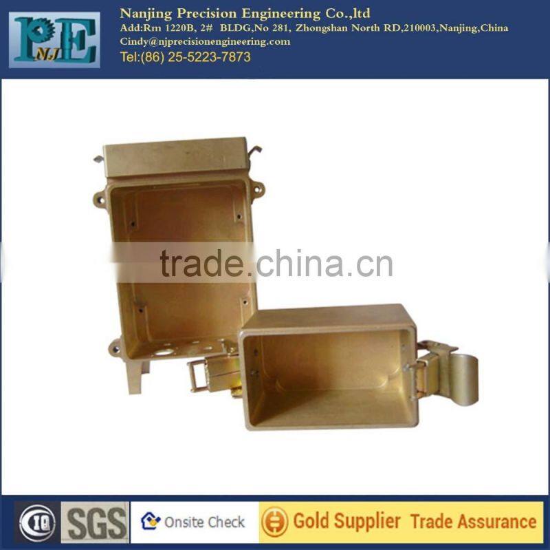 customized welded stamping fabrication metal parts