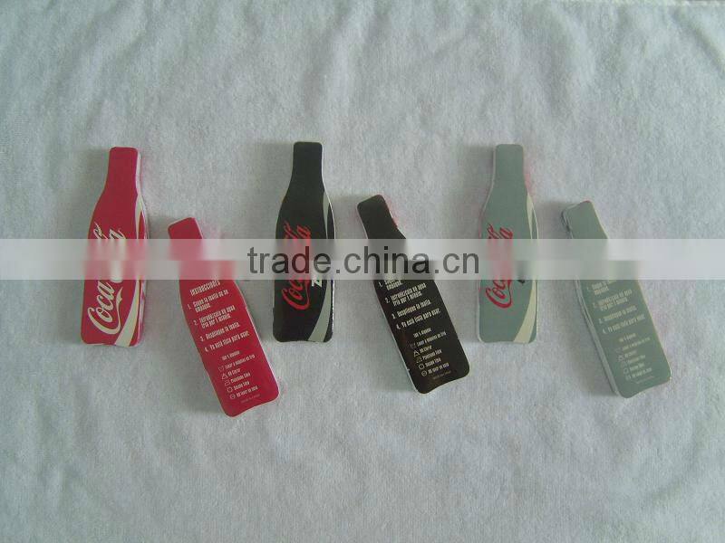 Cola logo print compressed gift towel