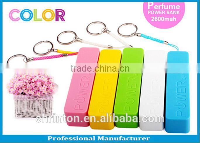 (Hot) Perfume 2600mAh Power Bank, Mobile Power Bank 2600mAh, Portable Power Bank 2600mAh