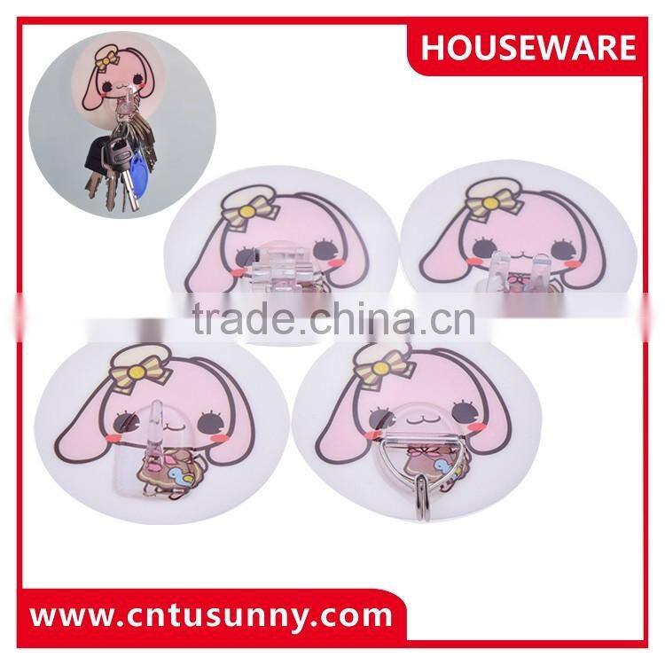Lovely animal shape suction hook for childern