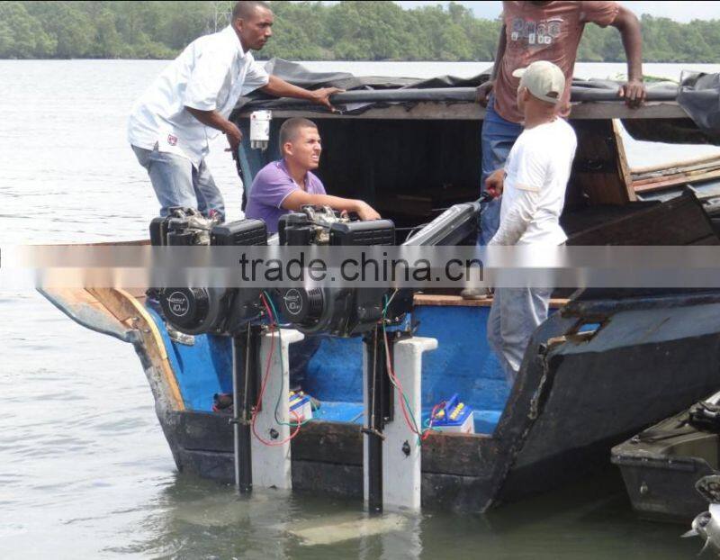 MiHeng 12hp 4 stroke china electrical outboard motor