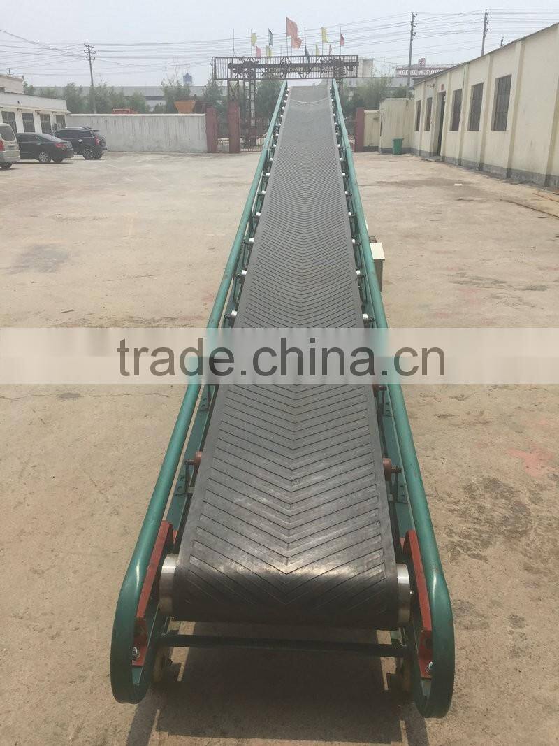 Portable belt conveyor machine price