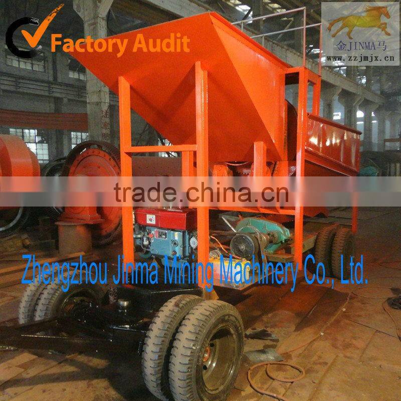 Mining Sand Washing Mobile Screener