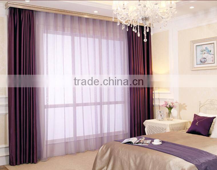 2015 new design European curtain fabric high-grade jacquard polyester curtain shower curtain designs