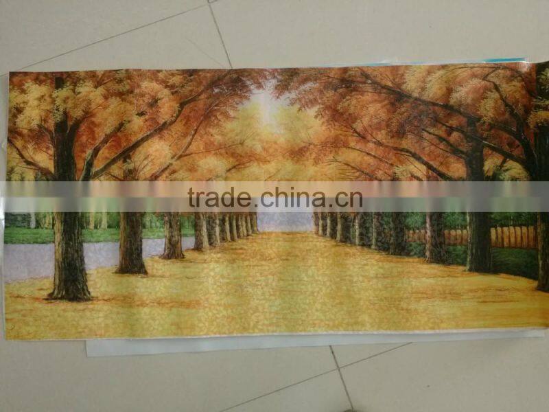 outdoor high resolution wide format solvent flex sticker printing machine