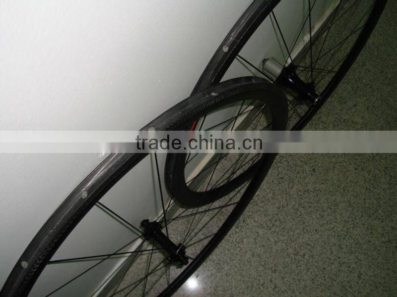 2016 Super light and high quality carbon tubular road wheel SL-3T