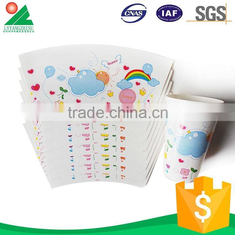 Die-Cutting Best Selling Paper Cup Fan Companies