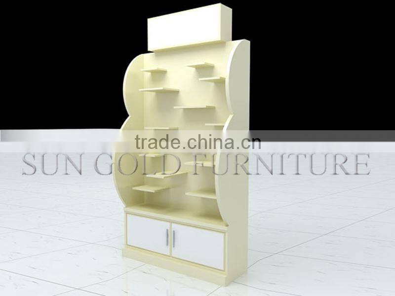 Hot Sale Modern Wooden Cell Phone Accessory Case, Display Rack(SZ-WDR027)