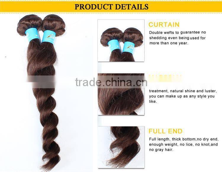 Fashion style Loose Wave hair virgin indian hair vendors