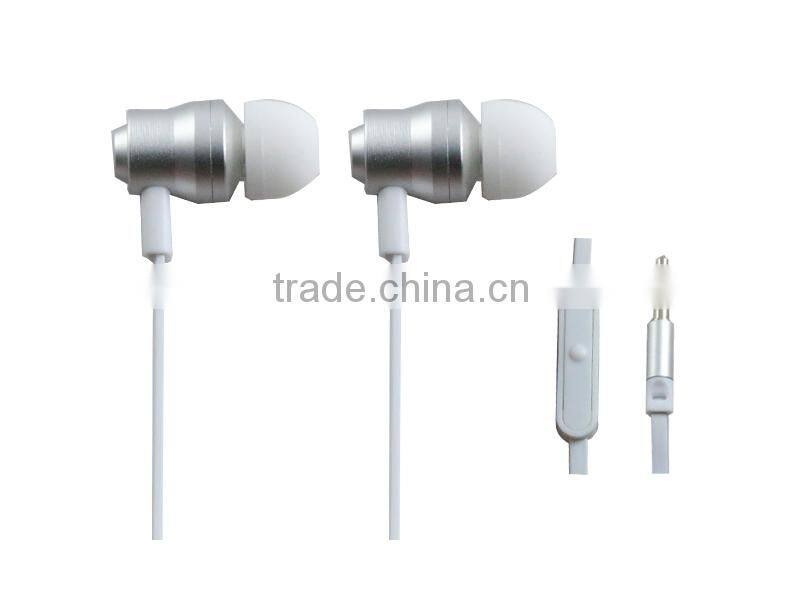 Cheap Price earphones plastic earphones,wholesale metal earphones