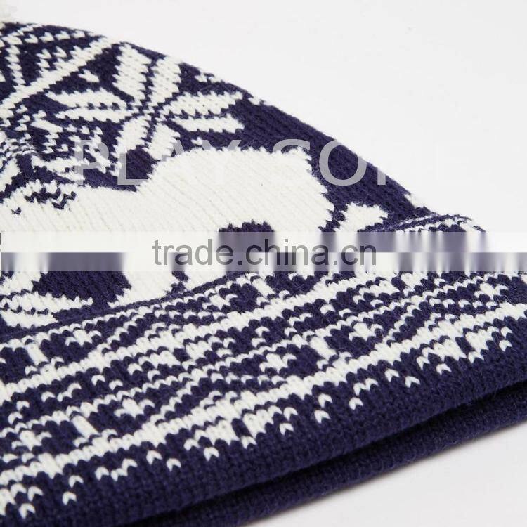 simple chunky crochet santa hat for men