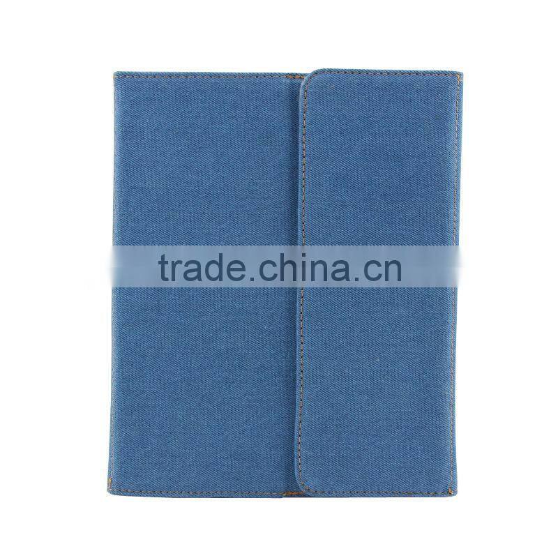 100% brand new jeans for i pad case with wireless bluetooth keyboard