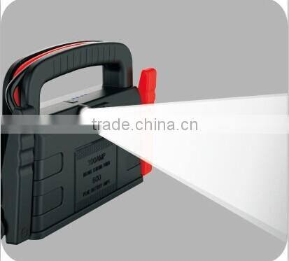 LiFe long life safe portable jump starter with clamps together