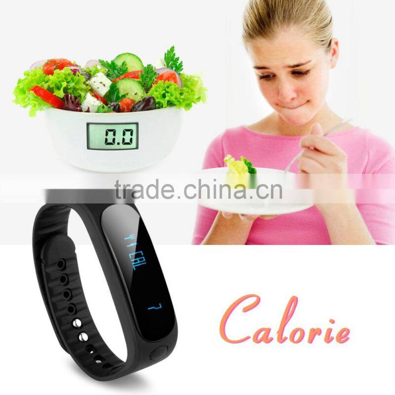 New product China supplier intelligent health tracker bluetooth bracelet review