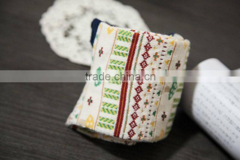 2016 new arrival jacquard women's fashion socks colorful cotton socks