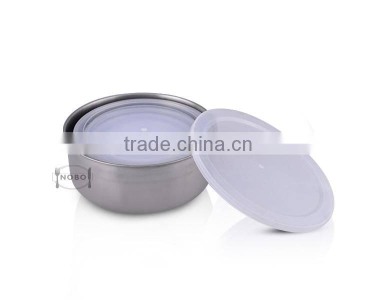 5PCS stainless steel crisperairtight food container