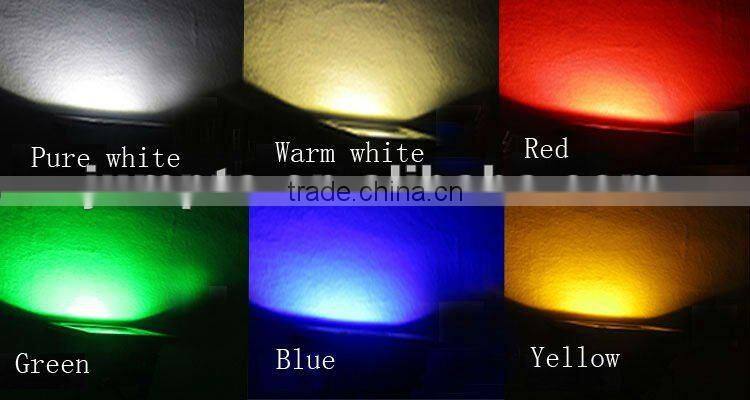 2014 Good quality E27 7W color changing RGB bulb with remote control