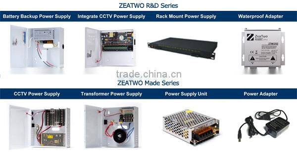 Waterproof 12v 2a adapter 12v power adapt CCTV camera DVR