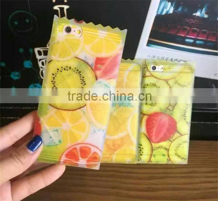 candy cute soft cover clear tpu case for iphone 6 6s 4.7