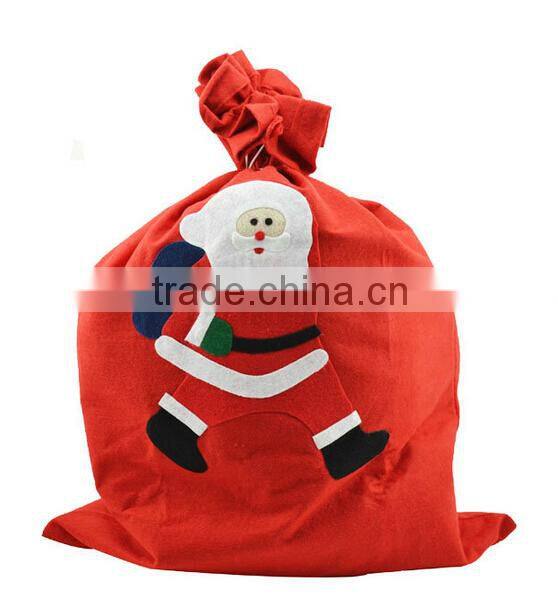 Red Cute Christmas Gift Bag with Differen Design