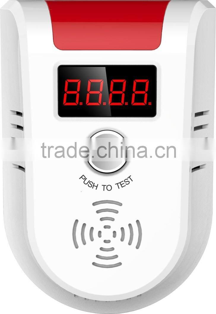 New KERUI G18 with gas detector and HD wireless camera wireless gsm alarm system