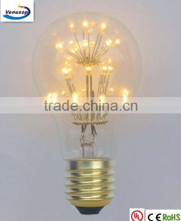 vintage retro Edison LED bulb start lighting for decoration E26 120V us