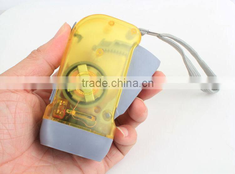 Goread hand crack dynamo flashlight