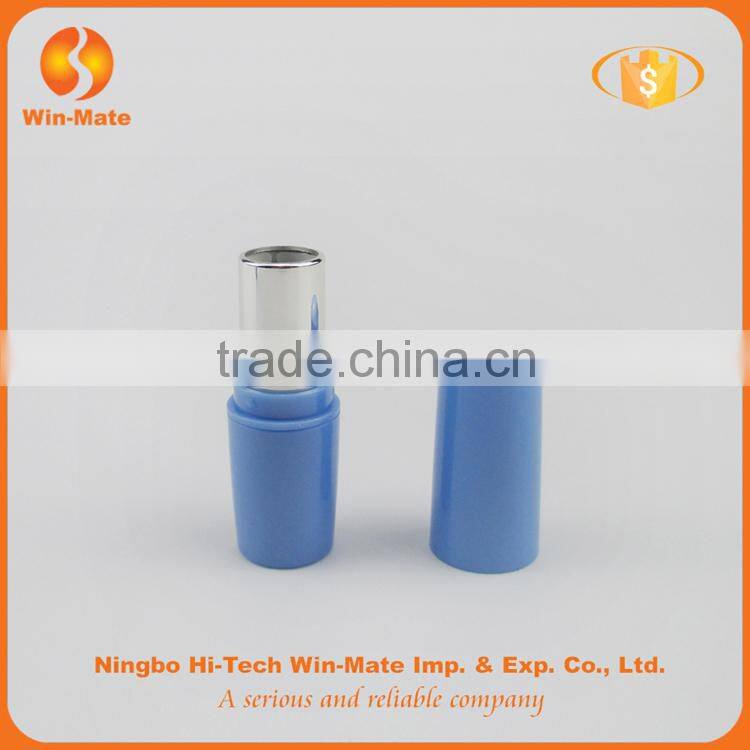 luxuriant blue appearance with a little pure and fresh mini lipstick case